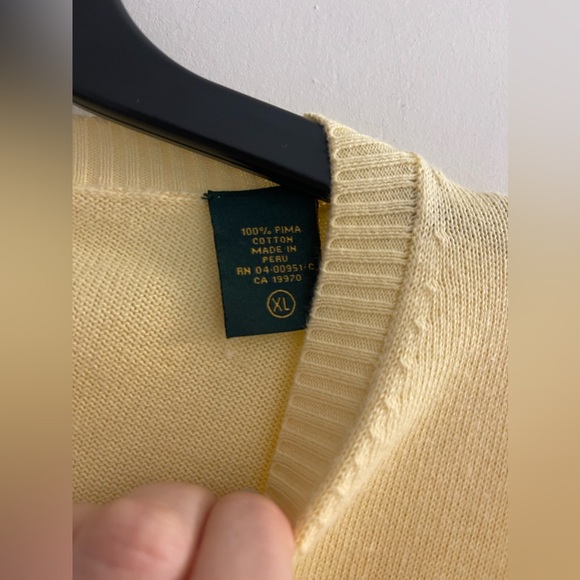 Peru Unlimited Crewneck 100% Pima Cotton - Picture 4 of 4